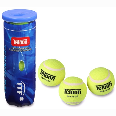 Купить Мяч для большого тенниса Teloon 616Т Р3  (3 шт) в Карасуке 