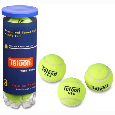 Купить Мяч для большого тенниса Teloon 626Т Р3  (3 шт) в Карасуке 