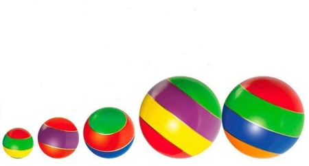 Купить Мячи резиновые (комплект из 5 мячей различного диаметра) в Карасуке 