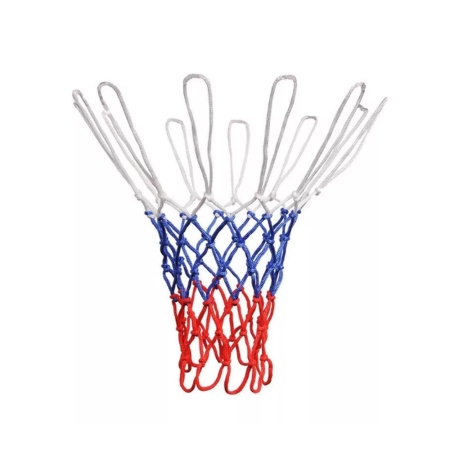 Купить Сетка баскетбольная, Д 3,5 мм, «Триколор», цветная в Карасуке 