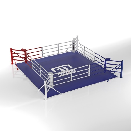 Купить Ринг боксерский напольный Totalbox на упорах 6х6м в Карасуке 