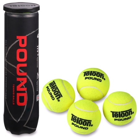 Купить Мяч для большого тенниса Teloon 828Т Р4  (4 шт) в Карасуке 